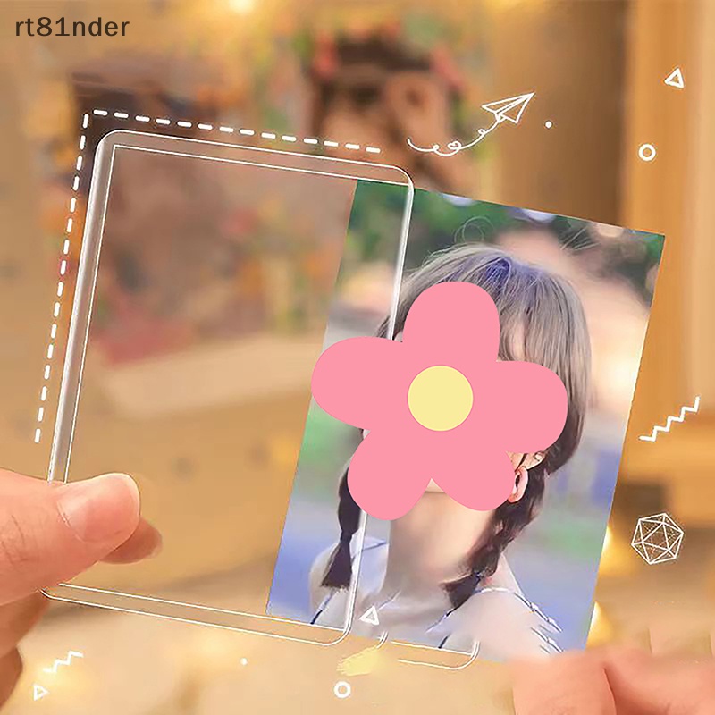 Rt Set 10 Vỏ Bọc Thẻ Ảnh Hàn Quốc Trong Suốt Không Axit Horaphic n