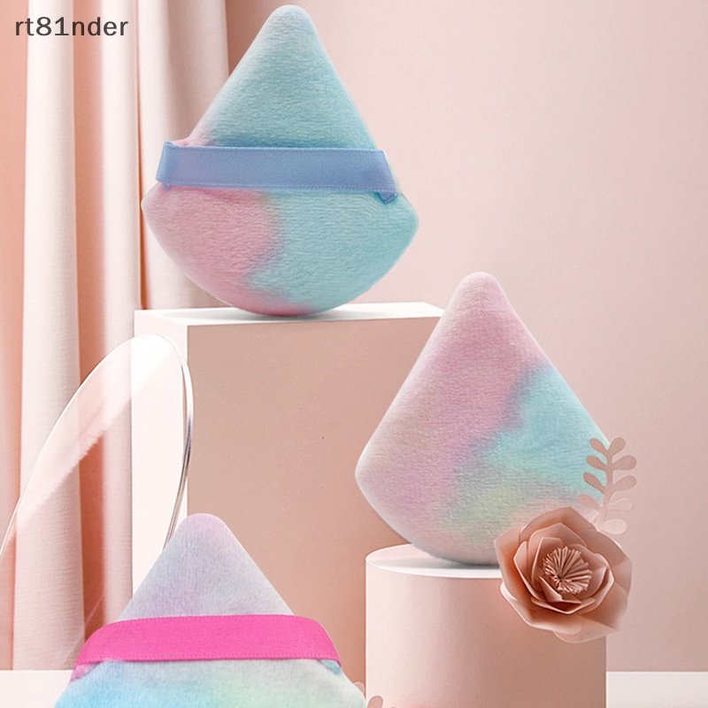 Set 3 Mút Trang Điểm Hình Tam Giác Bằng Cotton Mềm Mại