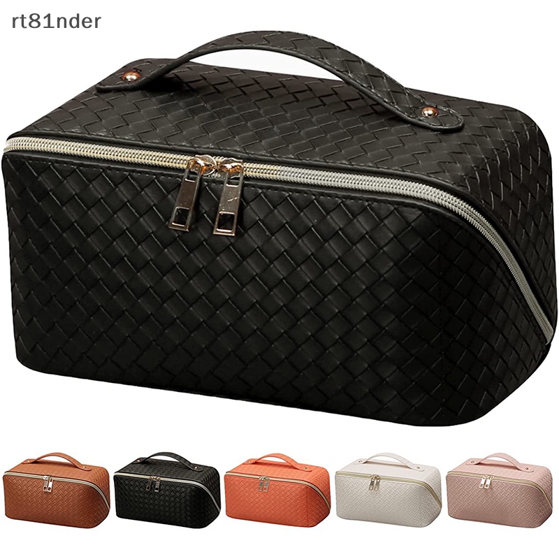 Túi Da PU Đựng Mỹ Phẩm Sức Chứa Lớn Tiện Dụng Khi Đi Du Lịch