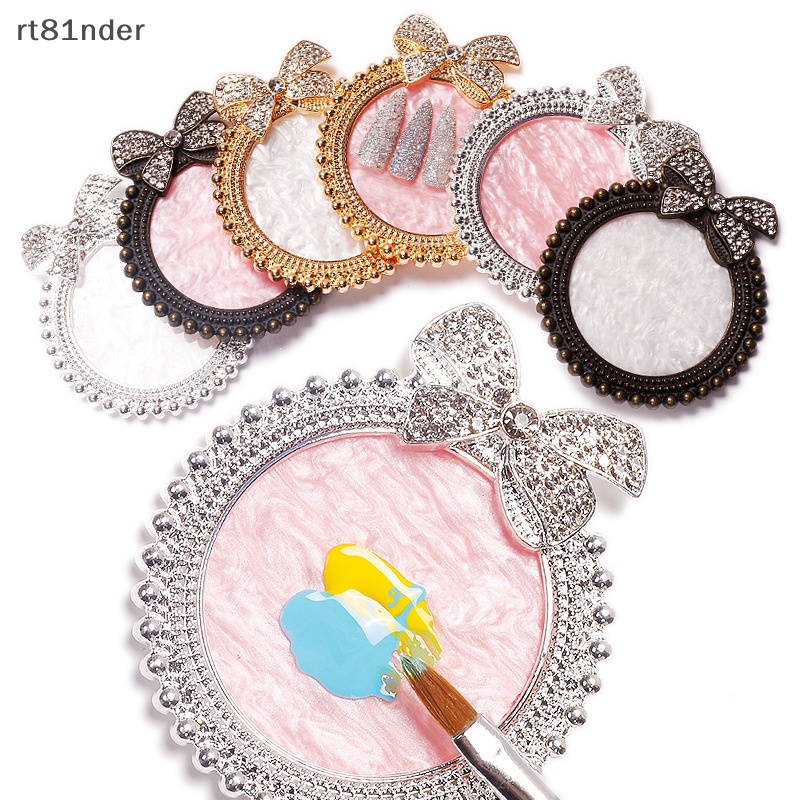 Khay Đựng Phụ Kiện Trang Trí Móng Nghệ Thuật Hình Nơ Nhiều Màu Sắc