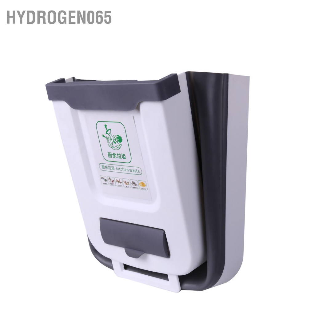 Hydrogen065 Thùng Rác Có Thể Thu Gọn Hộ Gia Đình Treo Gấp Cho Phòng Khách Nhà Bếp Ngủ