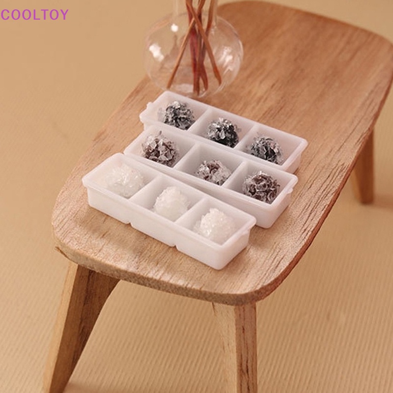 Set 10 Mô Hình Kẹo / Bánh / Trái Cây / Snack Trang Trí Nhà Búp Bê 1: 12