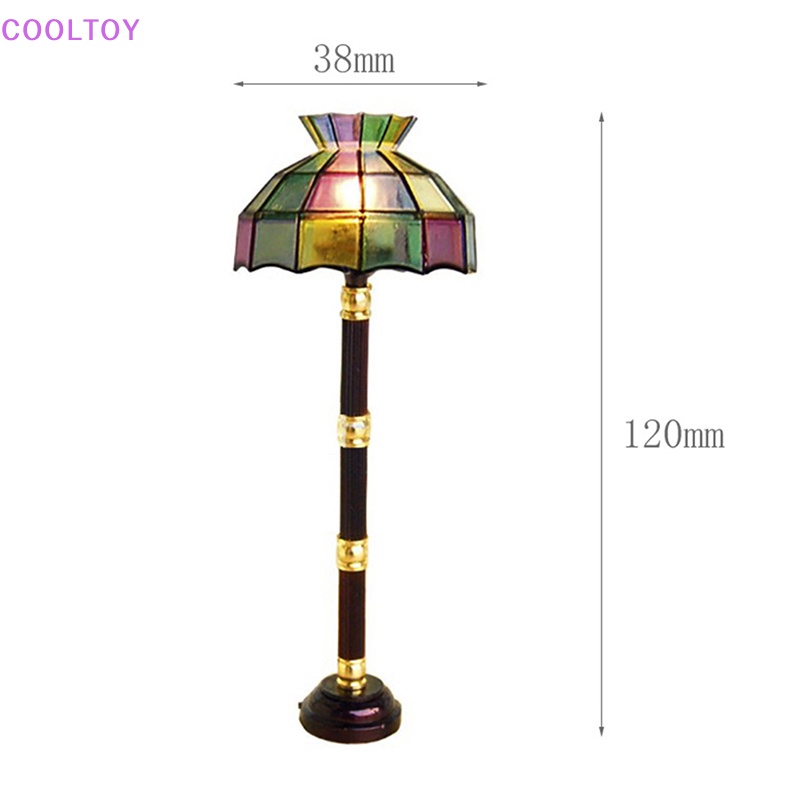 Cooltoy Đèn LED Sàn Nhiều Màu Trang Trí Nhà Búp Bê Tỉ Lệ 1: 12