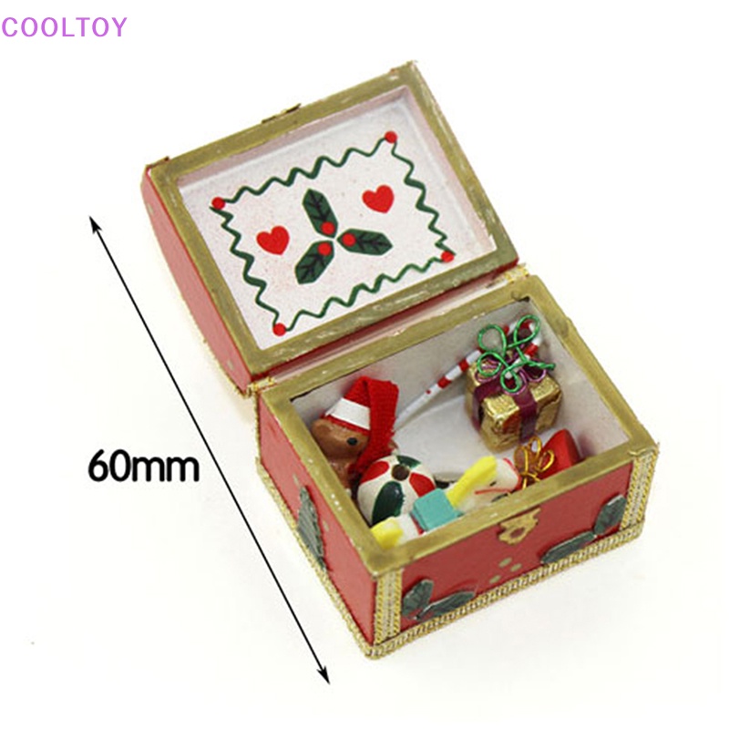 Cooltoy Hộp Quà Giáng Sinh Thu Nhỏ 1: 12 Trang Trí Nhà Búp Bê diy