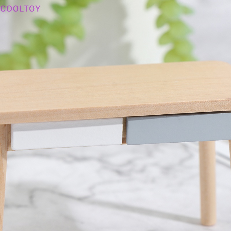 Mô Hình Bàn Máy Tính Phong Cách Bắc Âu Tỷ Lệ 1 / 12 Độc Đáo Trang Trí Nhà Búp Bê