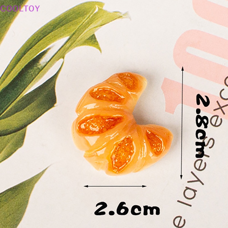Cooltoy Set 6 Mô Hình Bánh Mì Mini Trang Trí Phong Cảnh Nhà Búp Bê