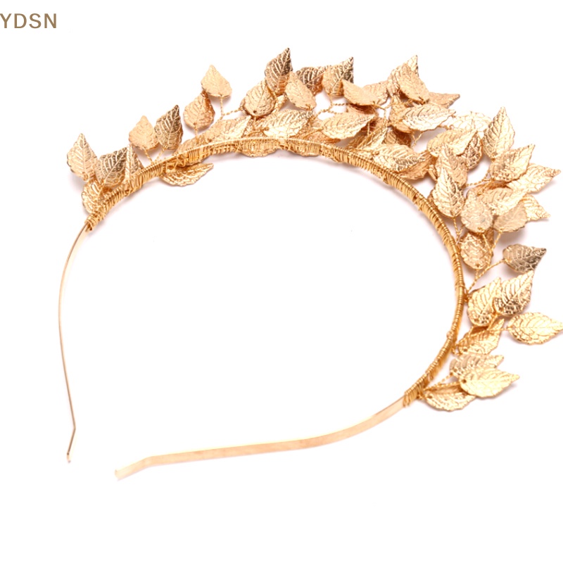 Cài Tóc Hình Vương Miện Bằng Kim Loại Màu Vàng / Bạc Dành Cho Cô Dâu