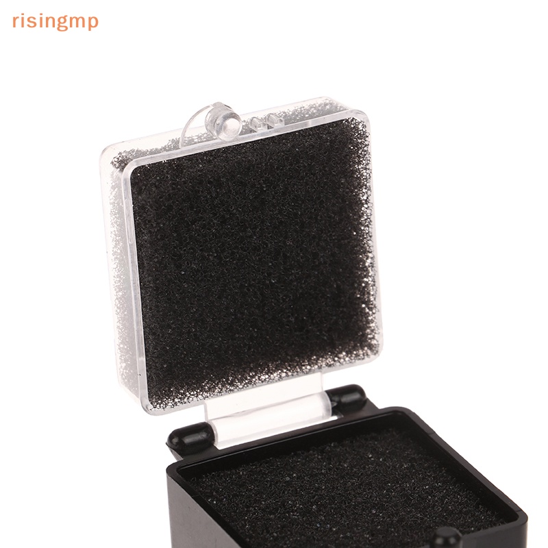[risingmp] Hộp Nhựa Đựng Răng Giả Có Mút Xốp Làm Sạch Răng