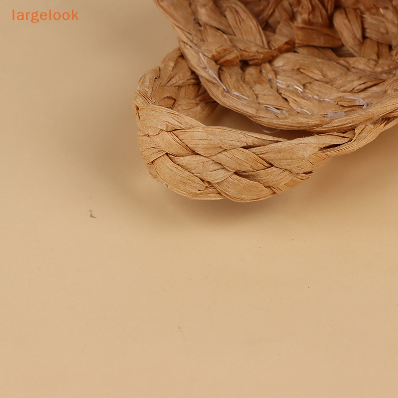 Giỏ Xách Đan Lát Thủ Công Mini Tỷ Lệ 1 / 6 Độc Đáo Trang Trí Nhà Búp Bê