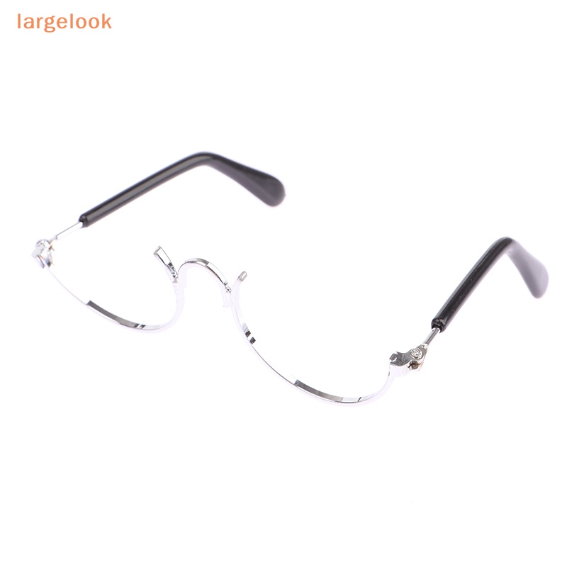 Kính Mát Gọng Tròn 8CM 18 Inches Bằng Kim Loại Phong Cách Cổ Điển Thời Trang Cho Búp Bê