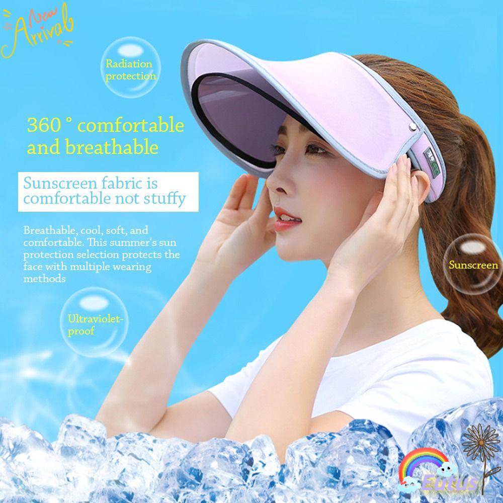 Mũ Chống Nắng Rộng Vành Kèm Tấm Che Mặt Tiện Dụng