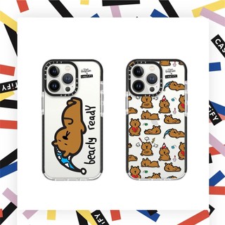 CASE TiFY Vỏ Đôi Màu Cho Samsung Galaxy S24 Ultra S23FE S22 Plus S21 FE S20 Note20 Ultra Bear TPU Mềm Chống Sốc Bảo Vệ Toàn Diện Vỏ Điện Thoại