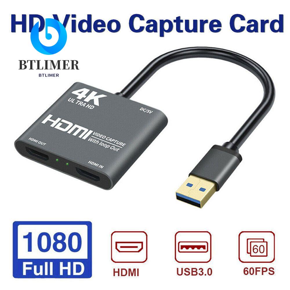 Thẻ Ghi Hình Trực Tiếp 4K 1080P 60fps Cổng USB 3.0 Và Phụ Kiện