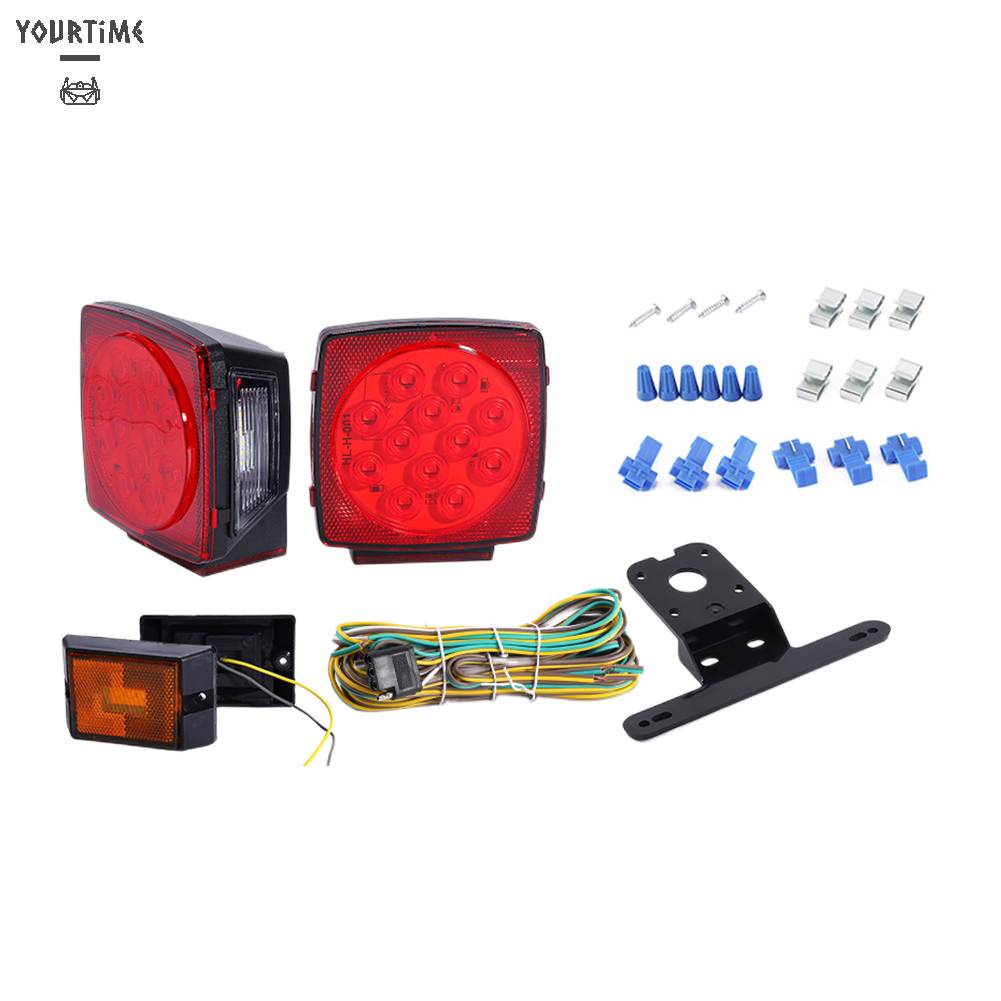 Đèn Phanh 6500K 5050SMD 12V Cho Xe Tải / Tàu Thuyền