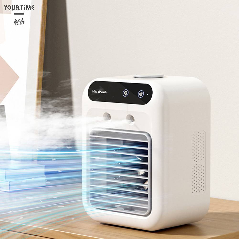 Quạt Làm Mát Để Bàn 2 Tốc Độ Tùy Chỉnh Nhỏ Gọn Tiện Dụng Cho Gia Đình