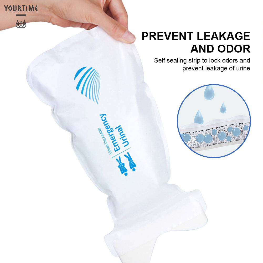 Túi Đi Vệ Sinh 700ml Tiện Lợi Cho Nam Nữ