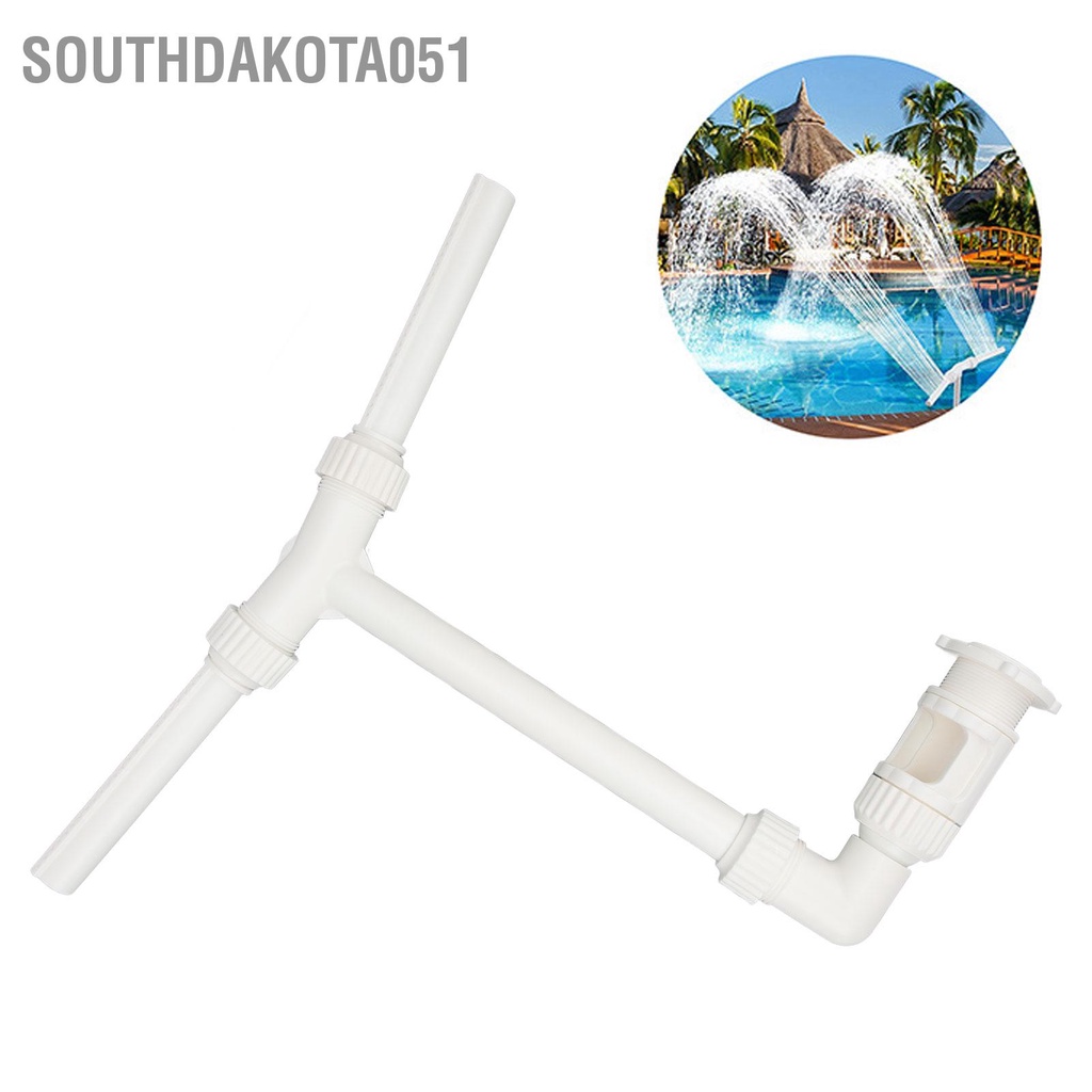 Southdakota051 Bể Bơi Thác Nước Phun Spa Kép Vui Tưới Vườn Sân Trang Trí Trong Nhà Ngoài Trời Phụ Kiện