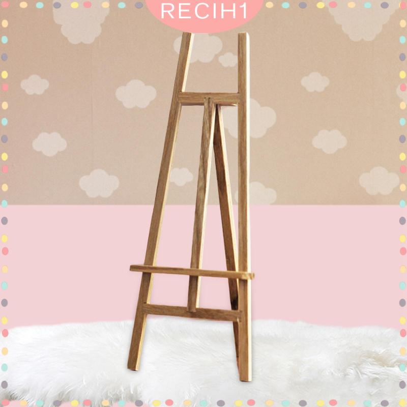 Mô Hình Giá Ba Chân Bằng Gỗ Dùng Trang Trí Nhà Búp Bê 1 / 12