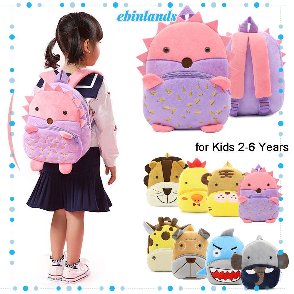 Ba Lô Hình Thú 3D Cho Bé 2-6 Tuổi