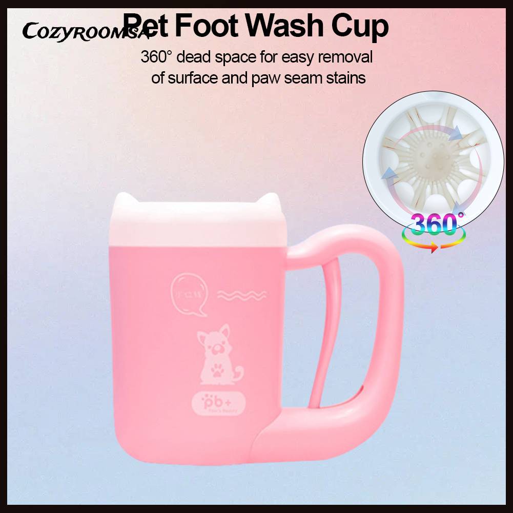 Bàn ChảI 360 Độ Vệ Sinh DấU Chân Cho Thú Cưng