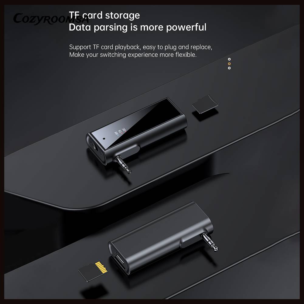 Bộ Nhận Tín Hiệu Âm Thanh Bluetooth 5.1 Hỗ Trợ Thẻ TF