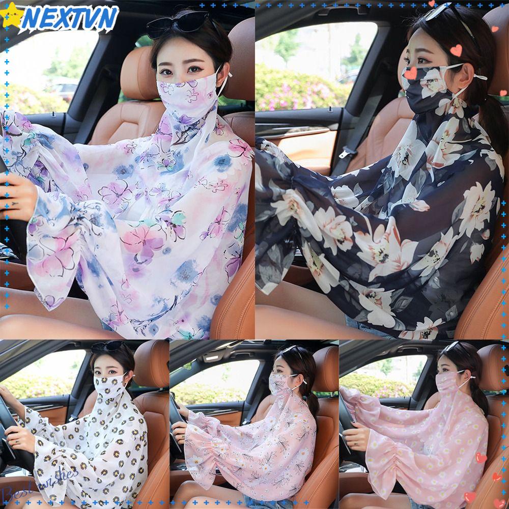 Găng Tay Chống Nắng Và Tia Cực Tím Bằng Lụa Lạnh Cho Nữ