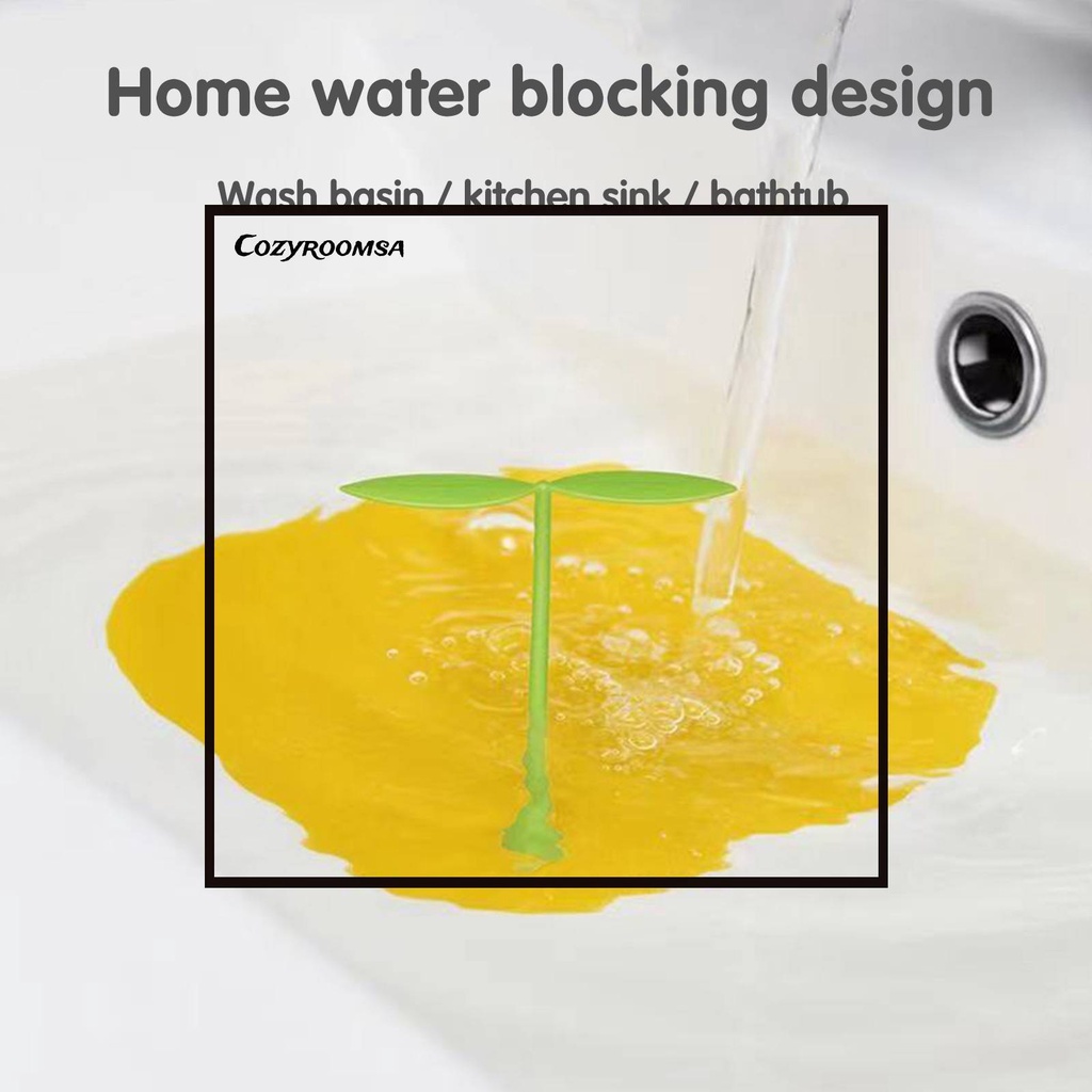 Set 5 Nắp Đậy Cống Thoát Nước Bồn Tắm Bằng Silicone Chống Trượt Có Thể Tá