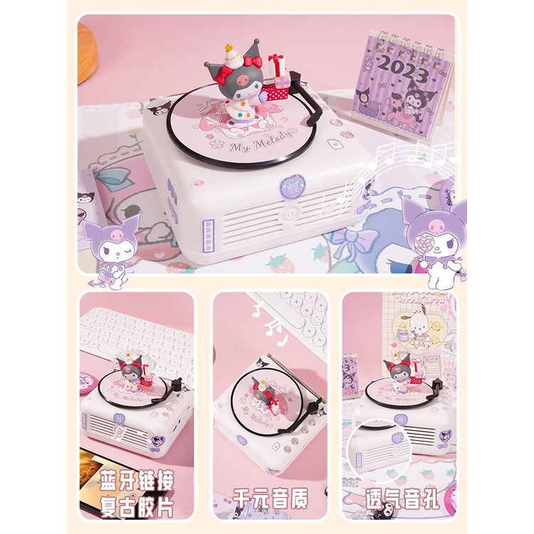 Loa Bluetooth Không Dây Mini Hình Kuromi Dễ Thương