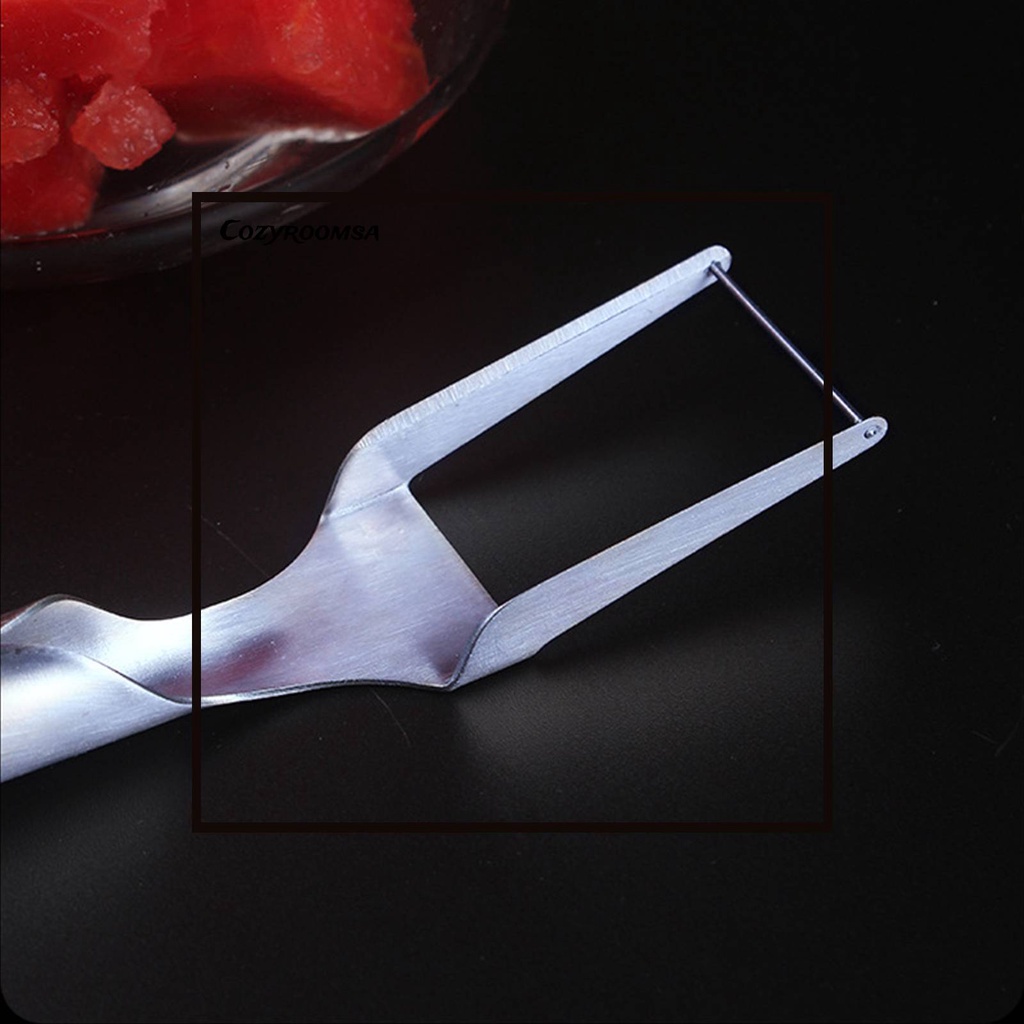 Bộ Dao Nĩa Cắt Dưa Hấu 2 Trong 1 Tiện Lợi