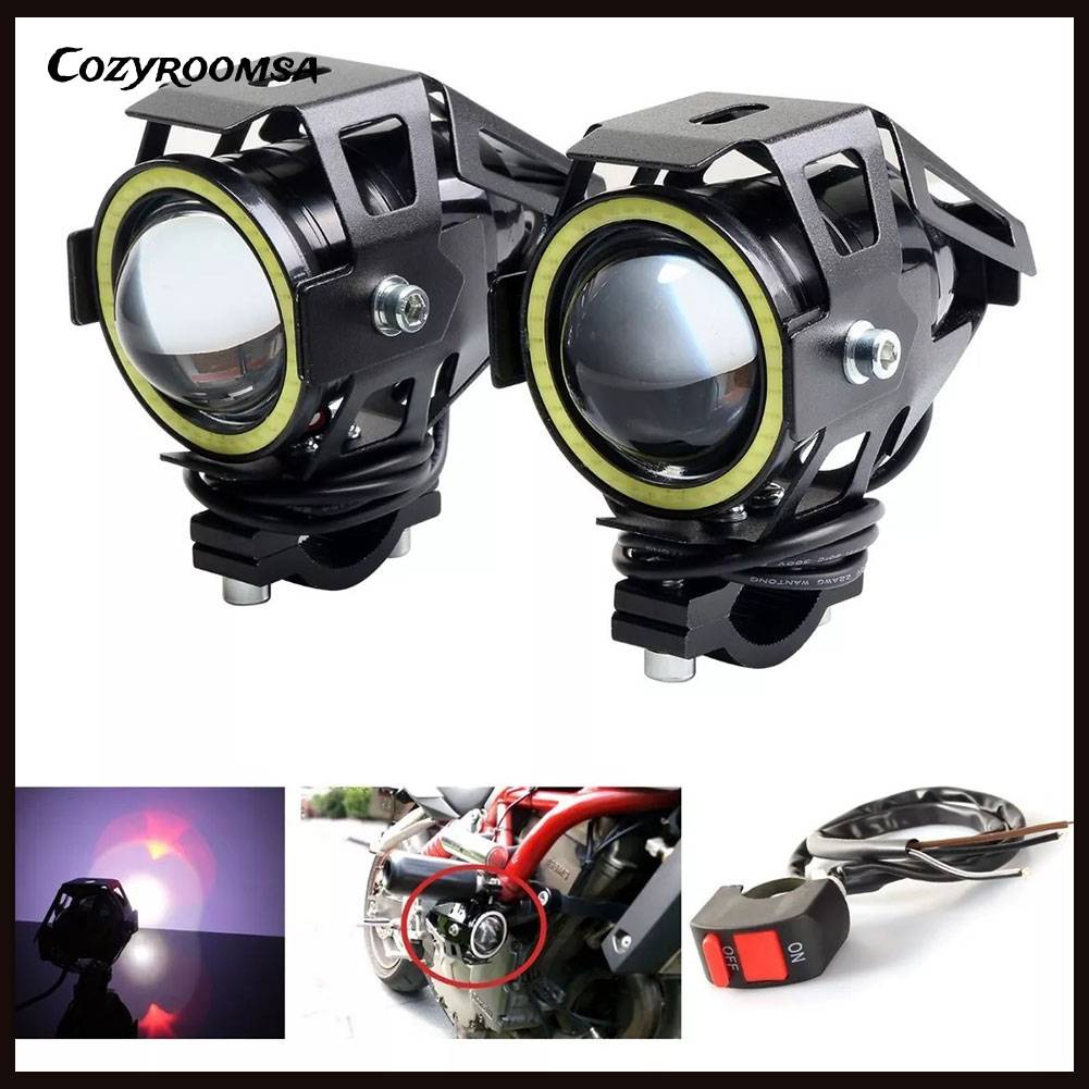 2 Đèn Chiếu Sáng Ban Ngày 6000K 3 Chế Độ Cho Sân Vườn