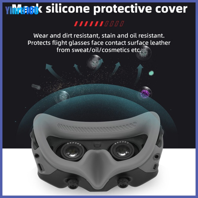 Miếng Đệm Bảo Vệ Mặt Nạ Thay Thế Bằng Silicon Cho Dji Avata Goggles 2