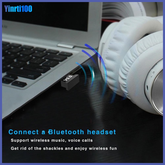 Usb Nhận Tín Hiệu Bluetooth 5.0 Yinrti V5.0 Cho Máy Tính