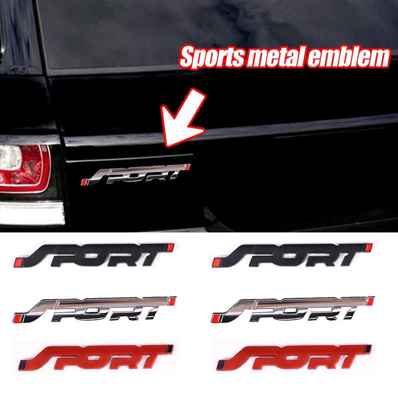 Đề Can 3D Bằng Kim Loại Chống Mưa Chất Lượng Cao Dùng Để Trang Trí Xe Hơi