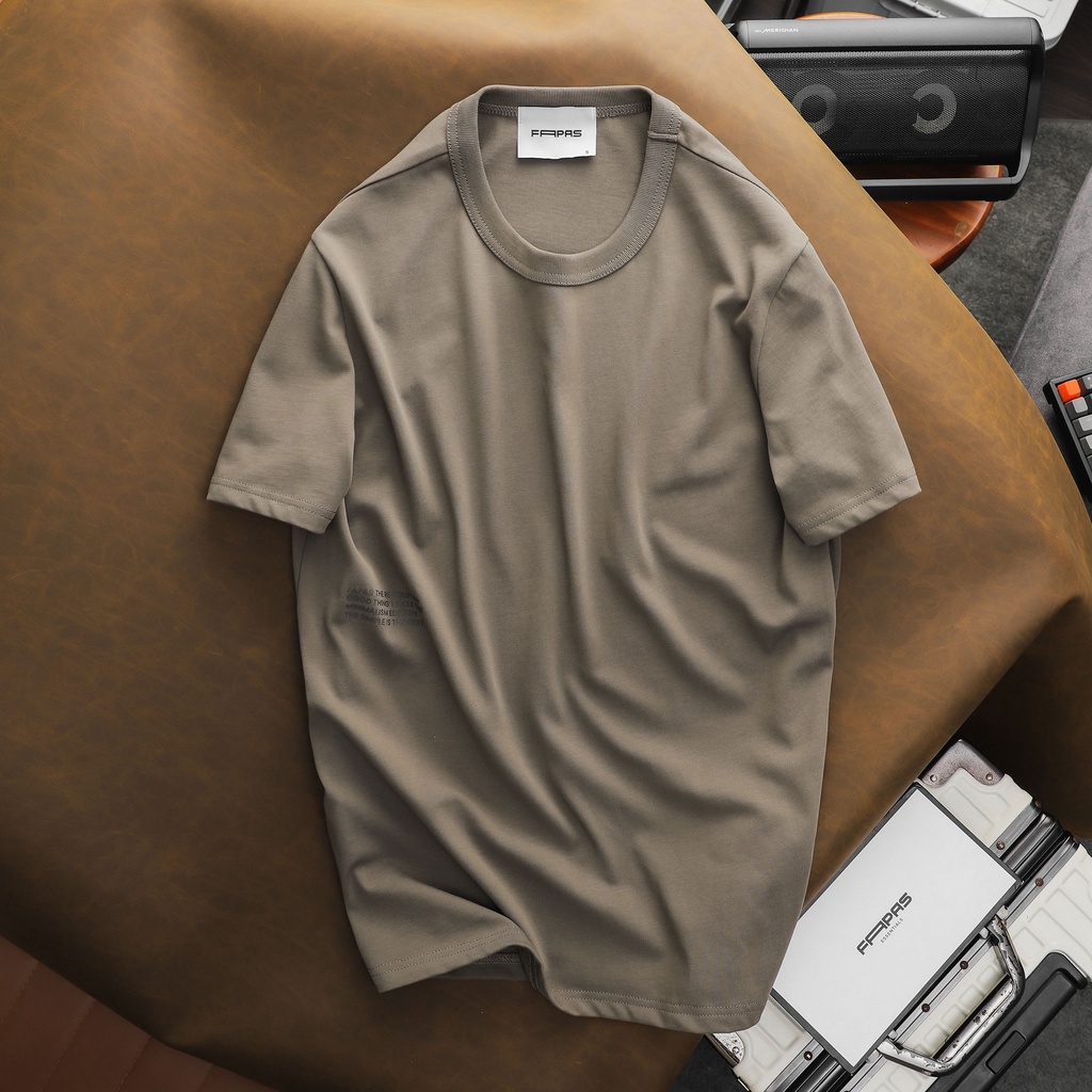 Áo Thun Ngắn Nam Cotton Thoáng Mát Life FAPAS