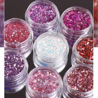 Hộp Sequin Lấp Lánh Trang Trí Móng Nghệ Thuật