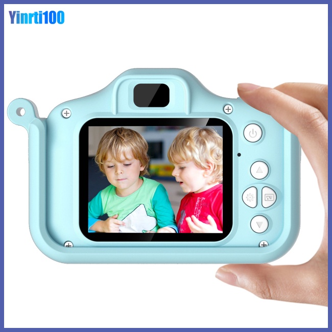 Máy Quay Phim Hoạt Hình Hd 1080p Hai Mặt Trước Sau Cho Bé