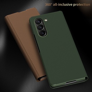 Ultra Bao Da Điện Thoại Nắp Gập 3 Nếp Gấp 2 Khúc Bằng pc Cứng Siêu Mỏng Dành Cho samsung galaxy z fold 5 z fold 4 z fold Ốp