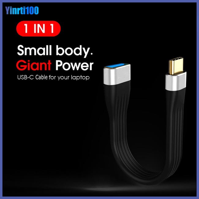 Dây Cáp Sạc Nhanh Usb c 3.1 Gen.1 Usb 3.0 A Female Sang Usb-c Male 5Gbps 3a 60w