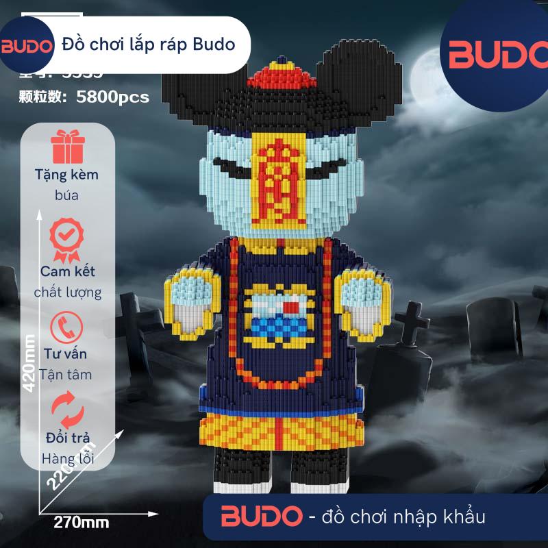 le.go bearbrick cương thi cỡ lớn 45m - 55cm - 46cm đạo sĩ diệt cương thi xếp hình Đồ chơi lắp ráp mô hình