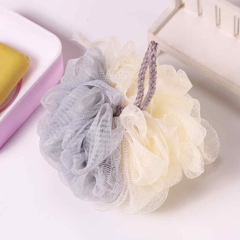 Bông tắm mix 2 màu loại lớn Tạo bọt giúp dưỡng ẩm và massage da