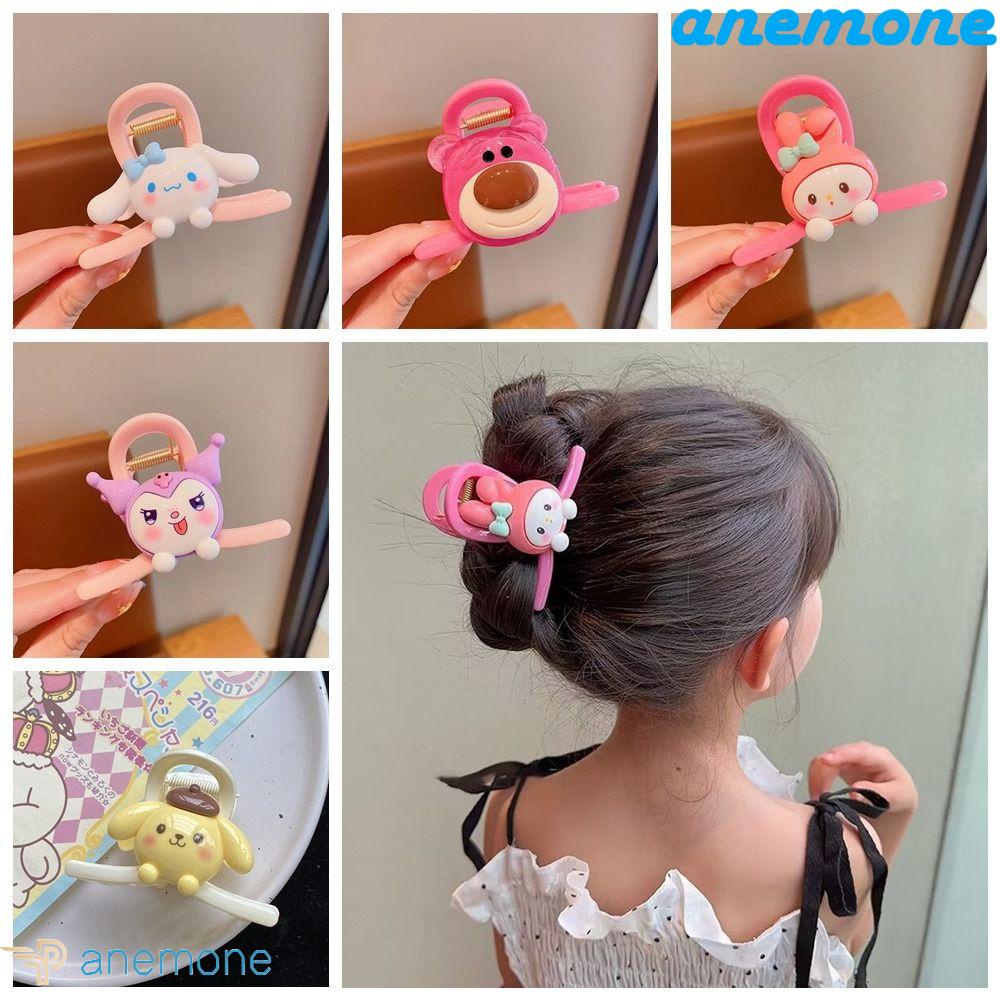 Kẹp Tóc Nhựa Hình Cá Mập Hoạt Hình Dễ Thương Cho Bé Gái