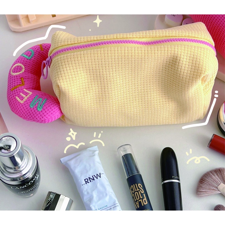 Túi Đựng Bút Chì / Đồ Trang Điểm Sức Chứa Lớn Dễ Thương Cho Nữ