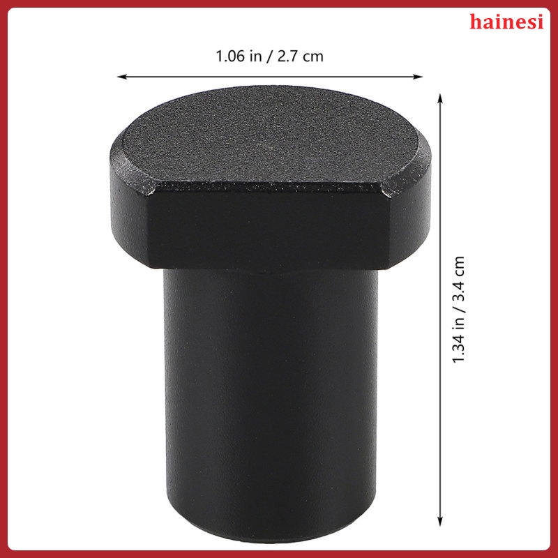 Chốt Cắm Chốt Gỗ Bằng Hợp Kim Nhôm Màu Đen Chống Trượt