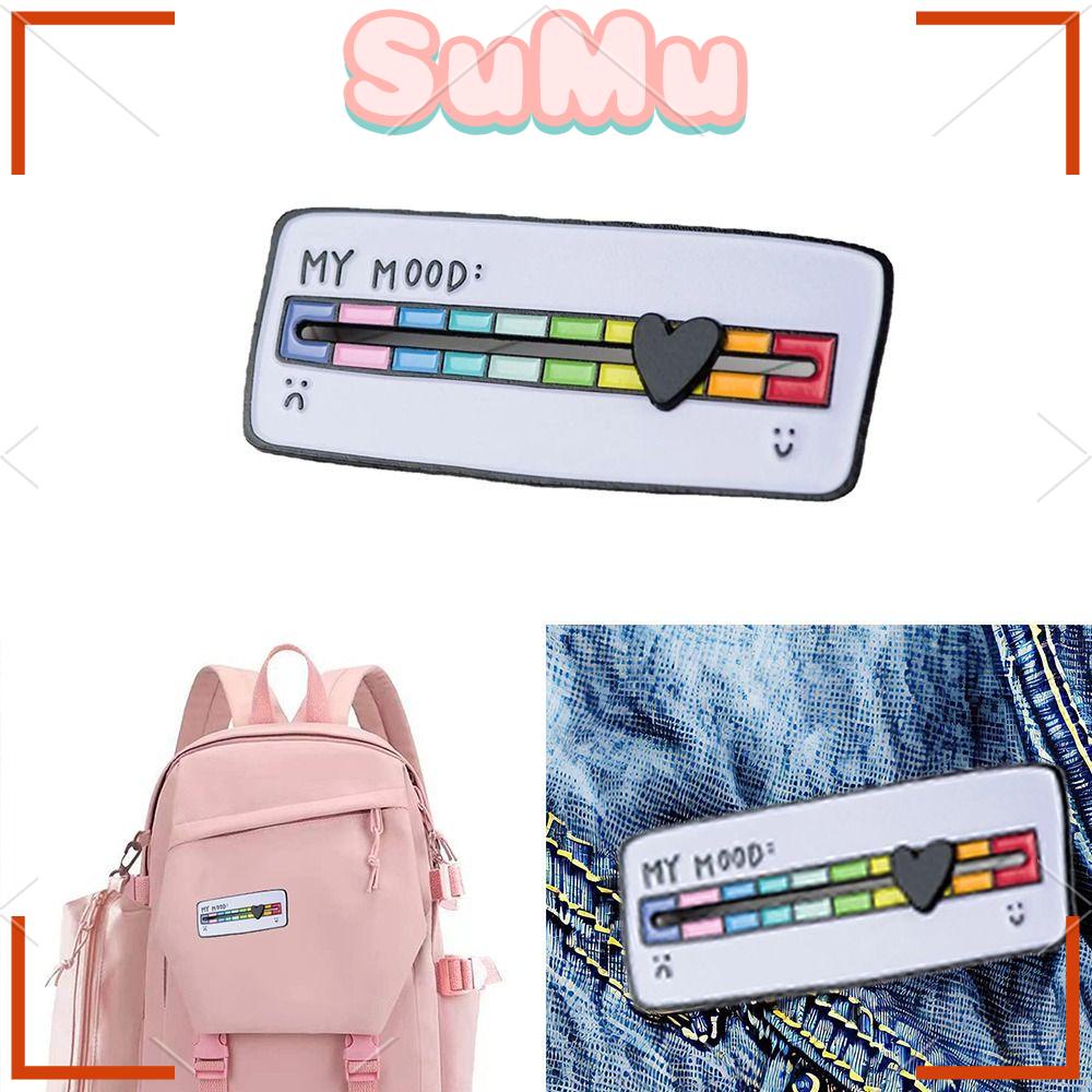 Ghim Cài Ba Lô Hình Tâm Trạng Vui Nhộn