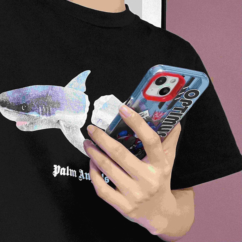 Ốp Điện Thoại Tpu Mềm Nhám Trong Suốt Chống Sốc In Hình Bumblebee Cho iPhone 14 13 12 11 Pro Max