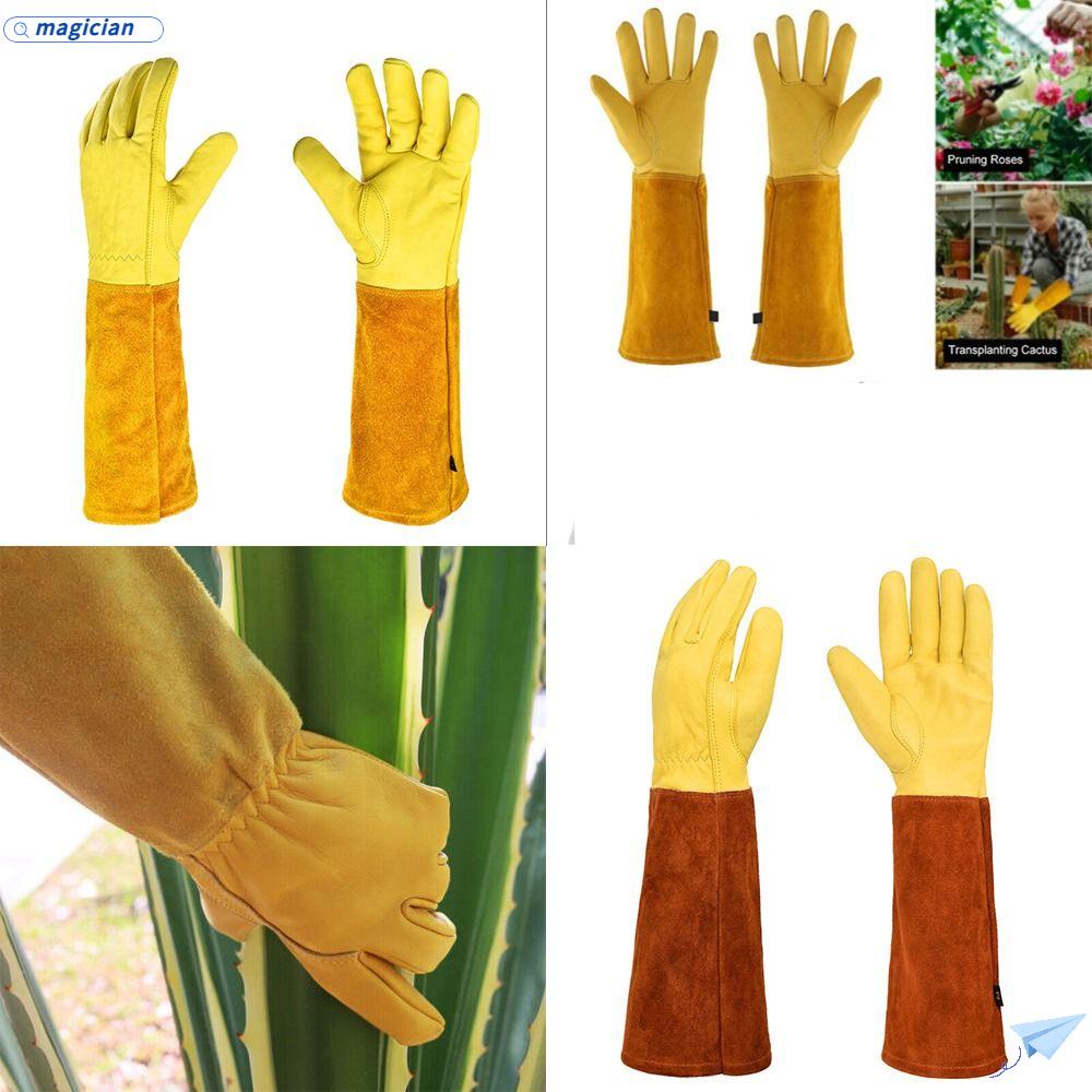 Găng Tay Làm Vườn Bằng Da Cho Nam