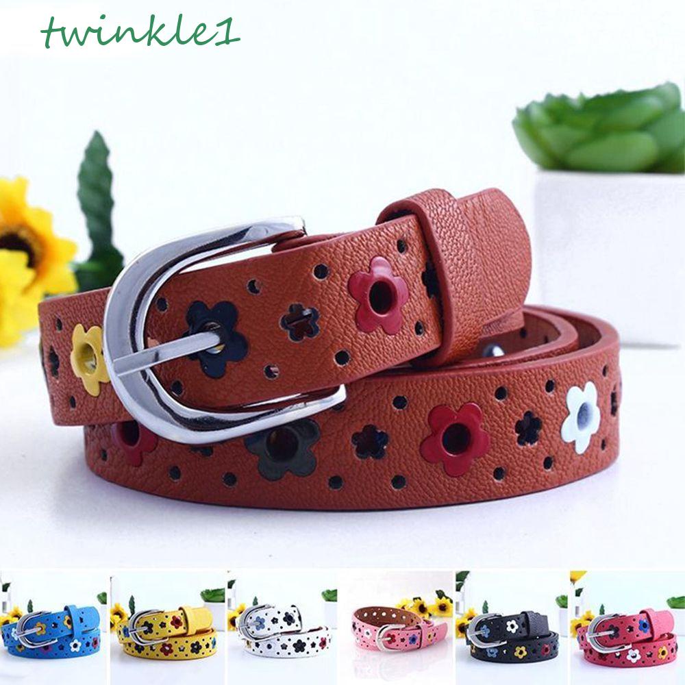 Thắt Lưng Họa Tiết Bướm Rỗng Unisex Có Thể Điều Chỉnh Kích Cỡ Cho Bé Trai