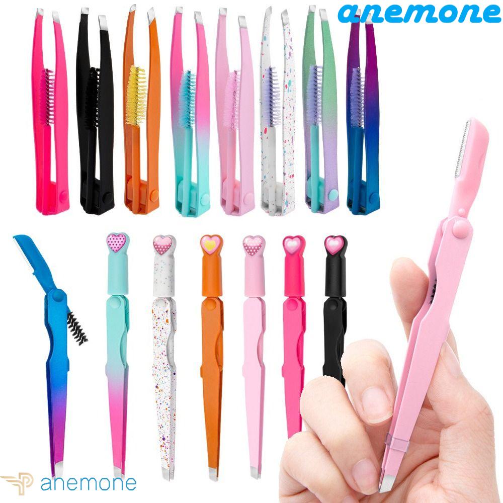 Kẹp Lông Mi Giả / Lông Mày 3 Trong 1 Bằng Thép Không Gỉ Trang Điểm Chuyên Nghiệp