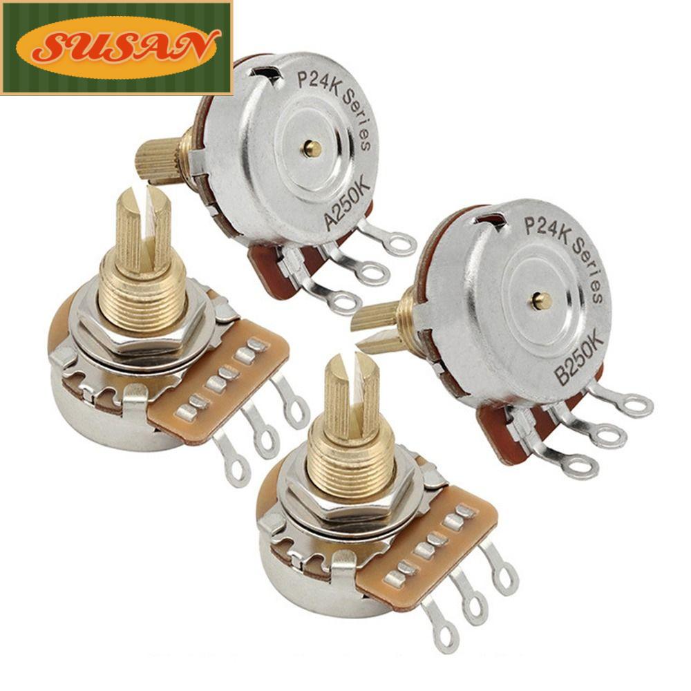 Núm Điều Chỉnh Âm Thanh 24 Răng A500K / A250K / B500K / B250K 3 / 8 &quot;