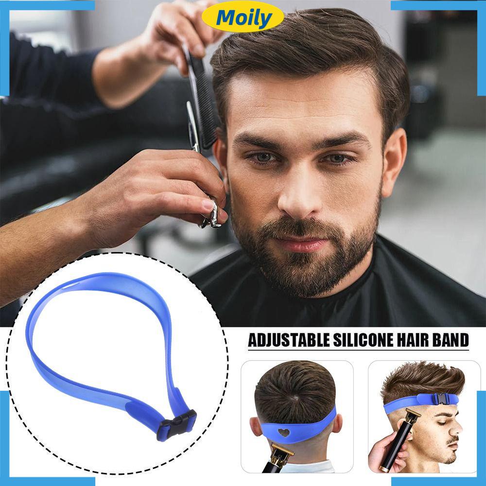 Dụng Cụ Hỗ Trợ Cạo Tóc Tạo Kiểu Bằng Silicone DIY